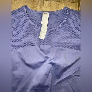 Fabletics Musetta Seamless Long-Sleeve Top | Size M | color Blue Violet
